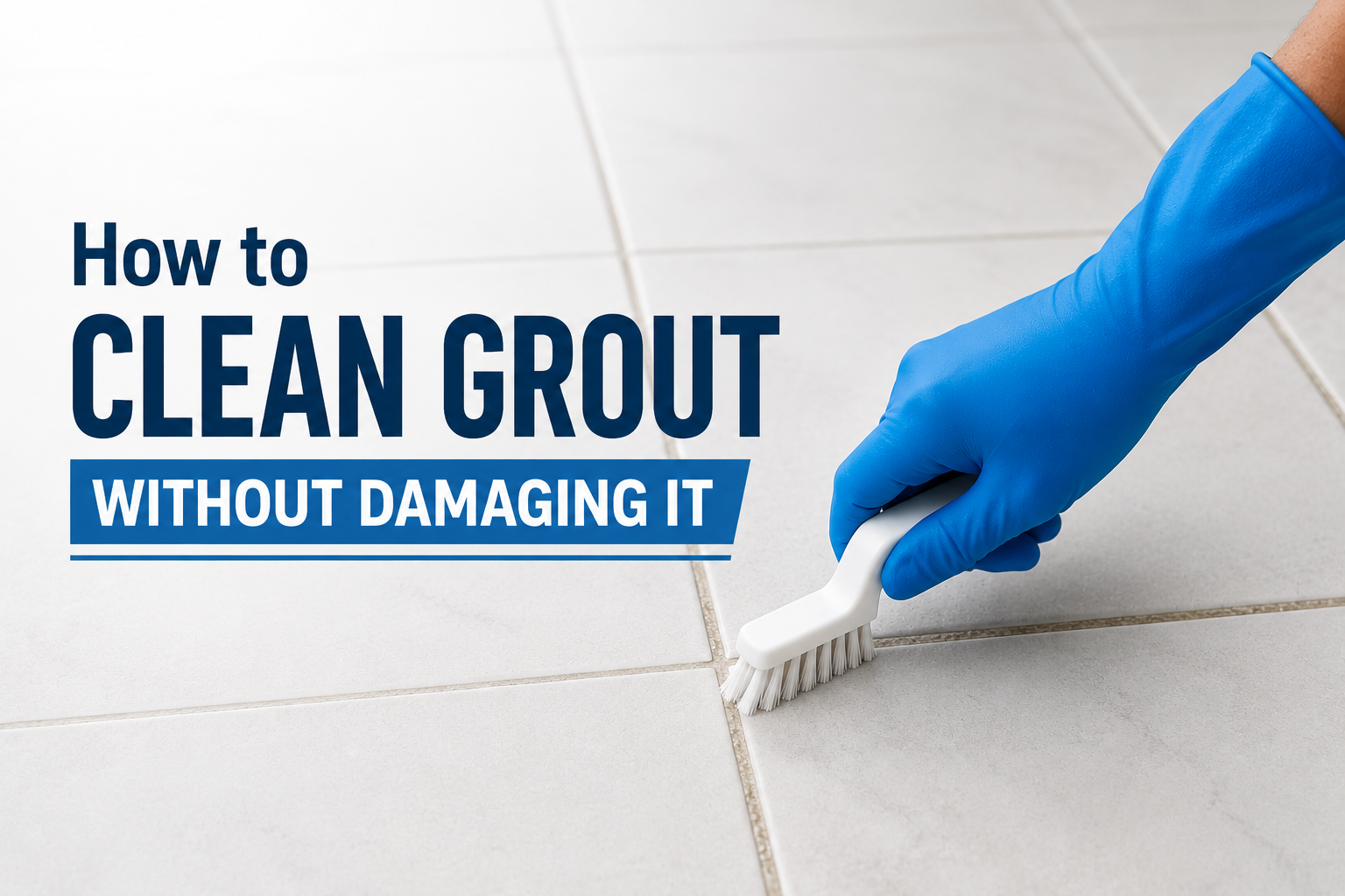 How to Clean Grout Without Damaging It